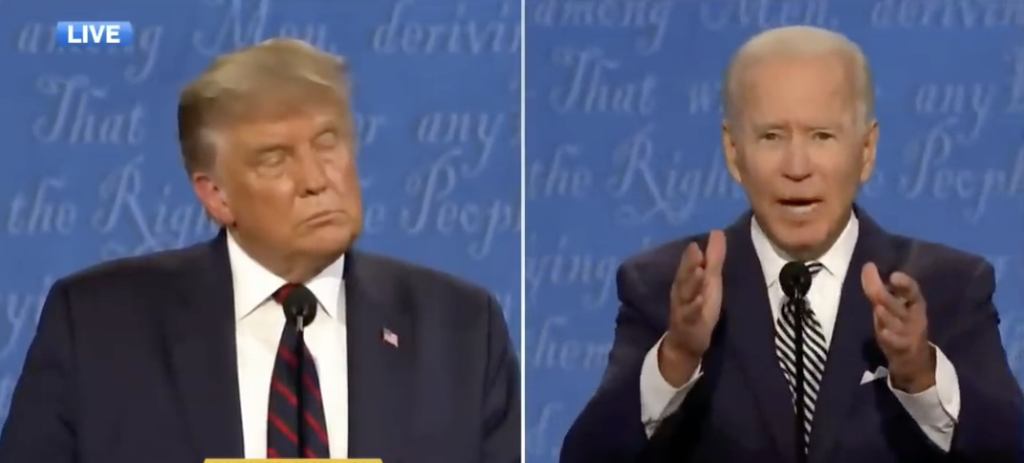 Trump and Biden